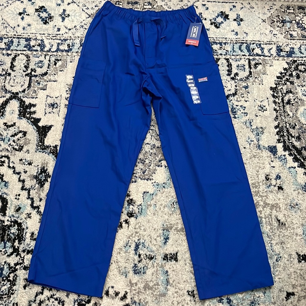 ⛔️SOLD⛔️ NWT Men Cherokee Workwear Blue Scrub Pants sz M